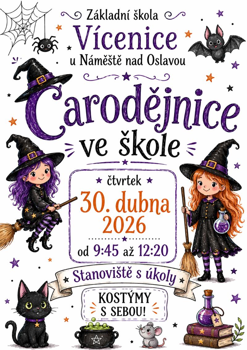 Čarodějnice ve škole
