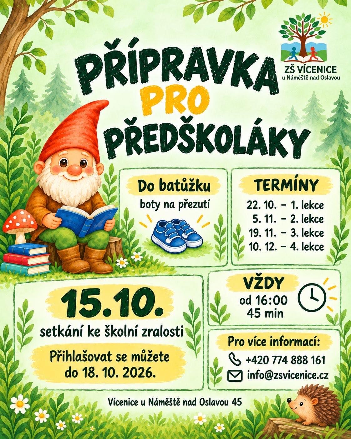 Přípravka pro předškoláky