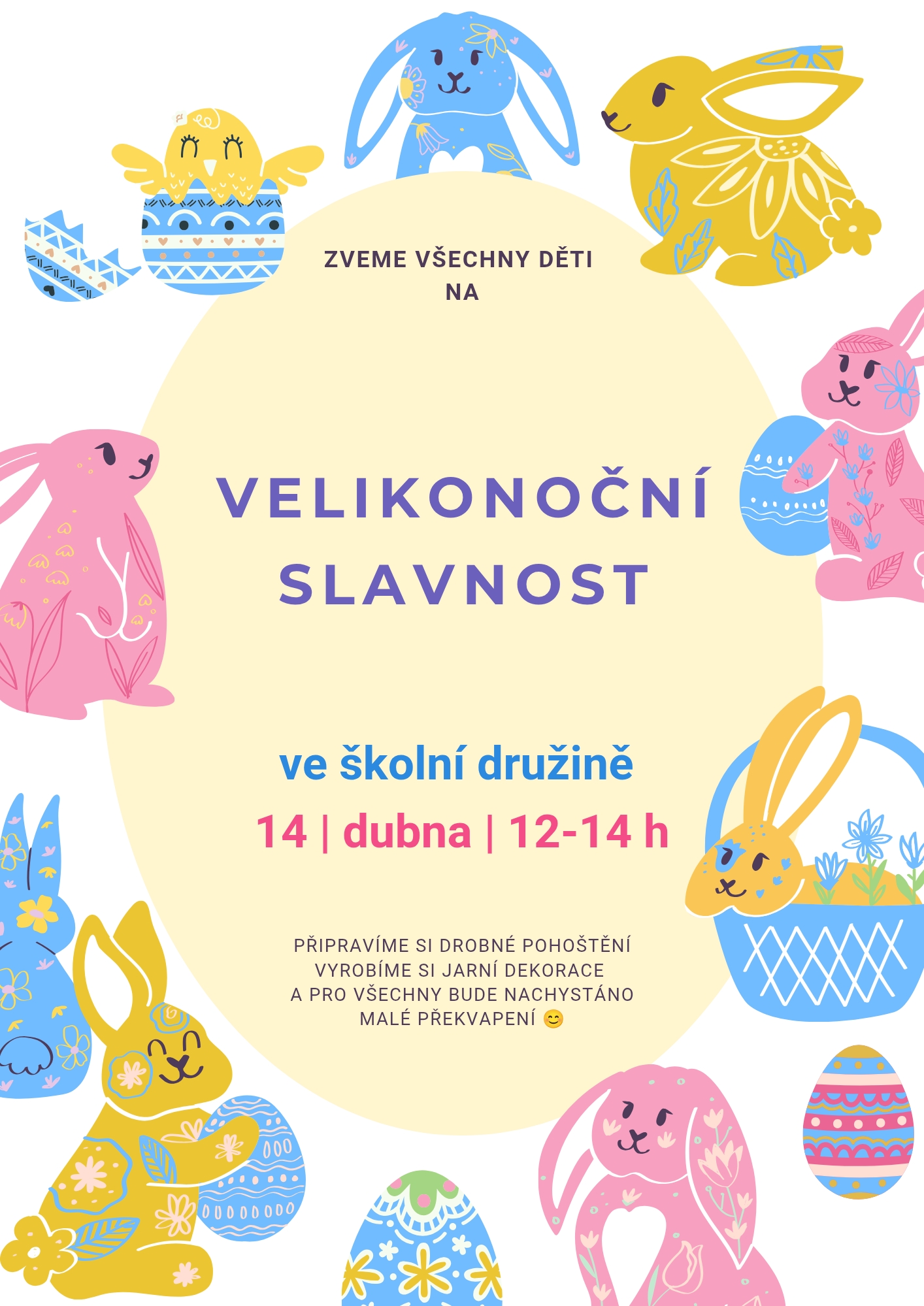 Velikonoční slavnost ve školní družině